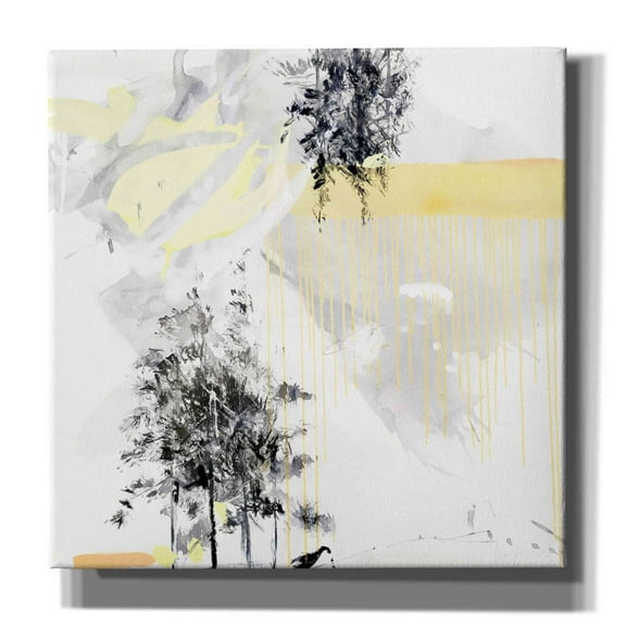 Epic Graffiti 'Bosque No. 2' by Alba Escayo, Giclee Canvas Wall Art, 37"x37"