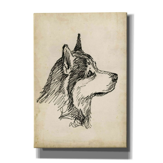 Epic Graffiti 'Breed Studies X' by Ethan Harper, Canvas Wall Art, 18"x26"