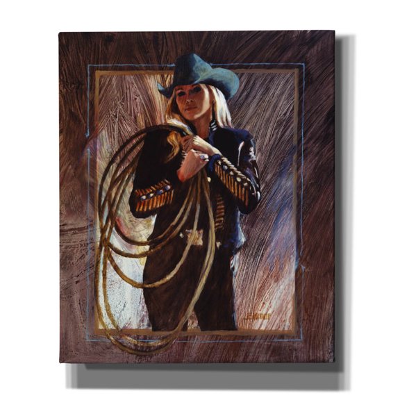 Epic Graffiti 'Bring Em' On' by J. E. Knauf, Canvas Wall Art, 20"x24"