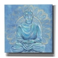 thumbnail image 1 of Epic Graffiti 'Buddha on Blue I' by Annie Warren, Canvas Wall Art, 26"x26", 1 of 2
