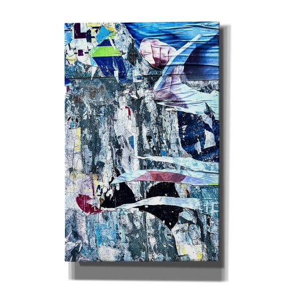 Epic Graffiti 'Bus Poster Remnant Siena 10' by IMB, Canvas Wall Art, 26"x40"