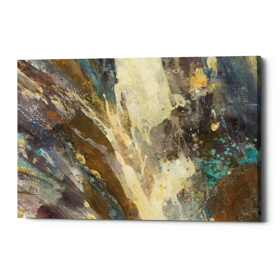 Epic Graffiti 'By the Waters Edge' by Albena Hristova, Canvas Wall Art, 54"x40"