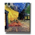 thumbnail image 1 of Epic Graffiti 'Cafe Terrace at Night' by Vincent van Gogh, Canvas Wall Art, 26"x30", 1 of 2
