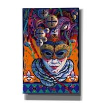 Epic Graffiti 'Carnival' by David Galchutt, Canvas Wall Art, 40"x60"