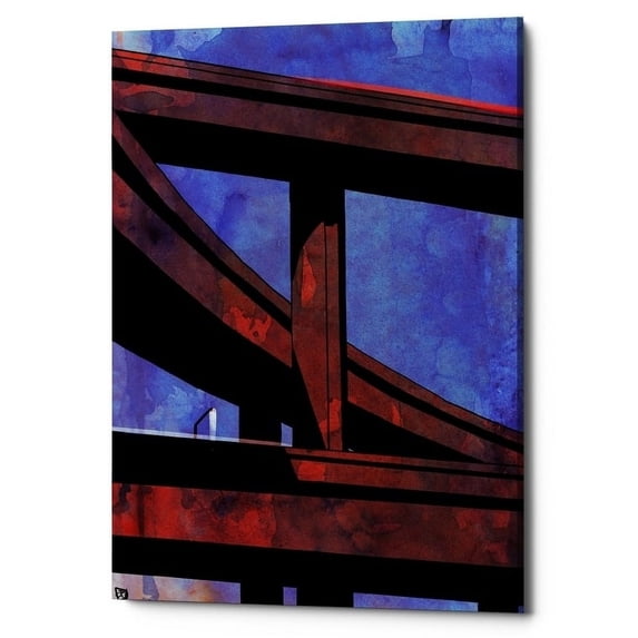 Epic Graffiti "Cars 8" by Giuseppe Cristiano, Giclee Canvas Wall Art, 12"x18" 26" x 40"