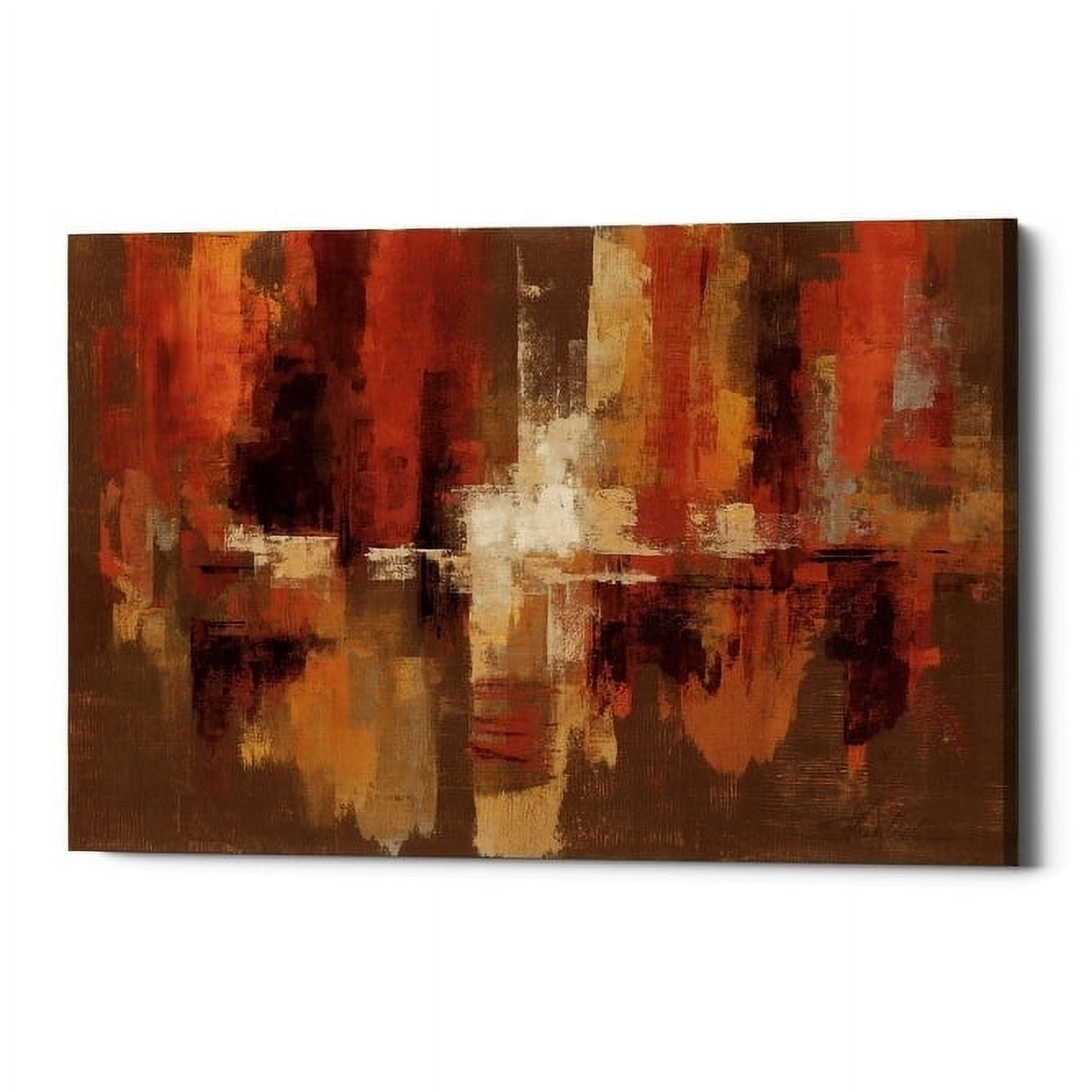 Silvia Vassileva Abstract Landscape Canvas Wall Art, 18"x26"