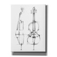 thumbnail image 1 of Epic Graffiti "Cello Sketch" by Ethan Harper, Canvas Wall Art, 12"x16", 1 of 2