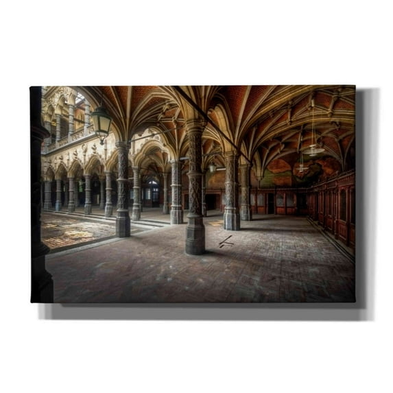 Epic Graffiti 'Chambre of Commerce' by Roman Robroek, Canvas Wall Art, 18"x12"