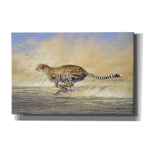 Epic Graffiti 'Chasing' by Joh Naito, Canvas Wall Art, 18"x12"