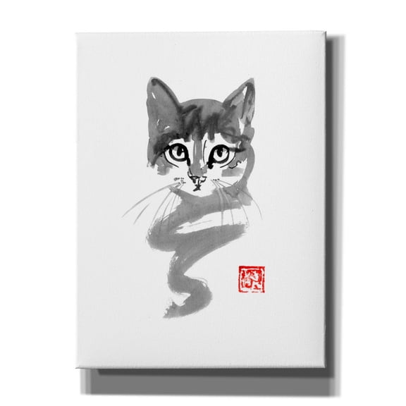 Epic Graffiti 'Chat Line' by Pechane, Canvas Wall Art, 12"x16"