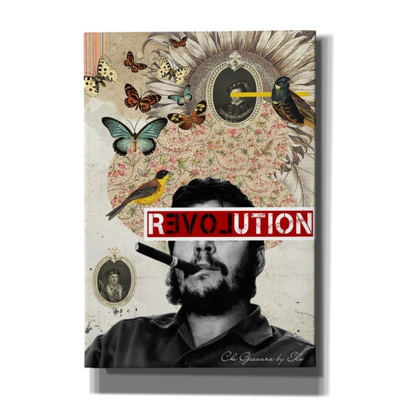 Epic Graffiti 'Che' by Elo Marc, Canvas Wall Art, 18"x26"
