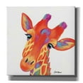 thumbnail image 1 of Epic Graffiti 'Cheery Giraffe' by Britt Hallowell, Canvas Wall Art, 26"x26", 1 of 3