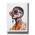 thumbnail image 1 of Epic Graffiti 'Chic In Orange' by Svetlana Aleynikova Canvas Wall Art, 40" x 54", 1 of 8