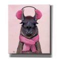 thumbnail image 1 of Epic Graffiti 'Chilly Llama Pink' by Fab Funky, Canvas Wall Art, 26"x30", 1 of 3