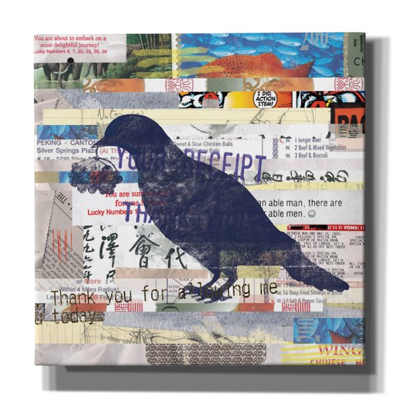 Epic Graffiti 'Chirp' by Erin Clark Canvas Wall Art, 37" x 37"