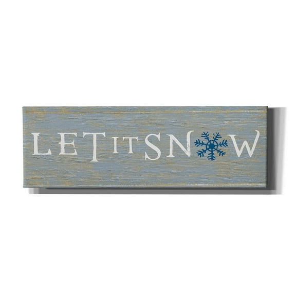 Epic Graffiti 'Christmas Affinity I Grey' by James Wiens, Canvas Wall Art, 60"x20"