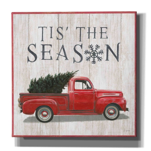 Epic Graffiti 'Christmas Affinity XI' by James Wiens, Canvas Wall Art, 12"x12"