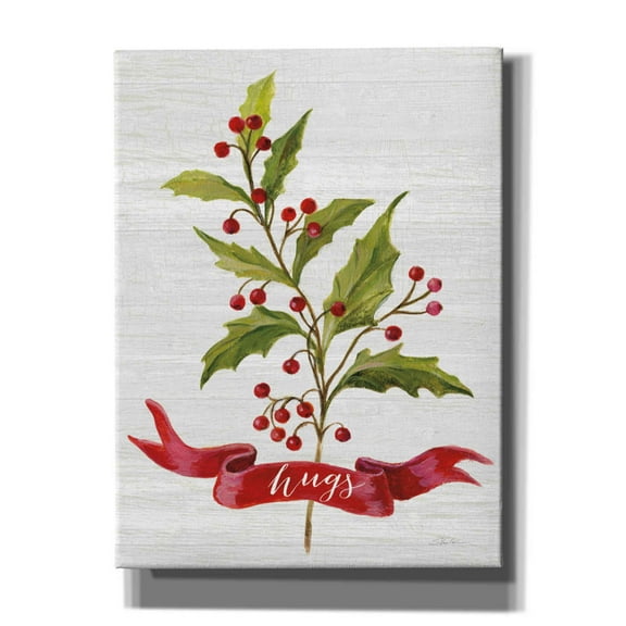 Epic Graffiti 'Christmas Moments IV' by Silvia Vassileva, Canvas Wall Art, 12"x16"