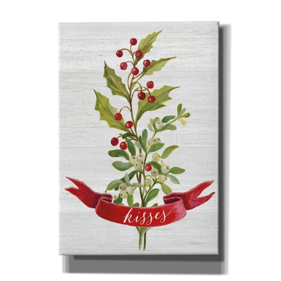 Epic Graffiti 'Christmas Moments V' by Silvia Vassileva, Canvas Wall Art, 18"x26"