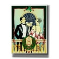 thumbnail image 1 of Epic Graffiti 'Christmas Toast' by David Chestnutt, Giclee Canvas Wall Art, 12"x16", 1 of 8
