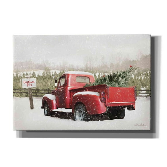 Epic Graffiti 'Christmas Tree Pick' by Lori Deiter, Canvas Wall Art, 26"x18"