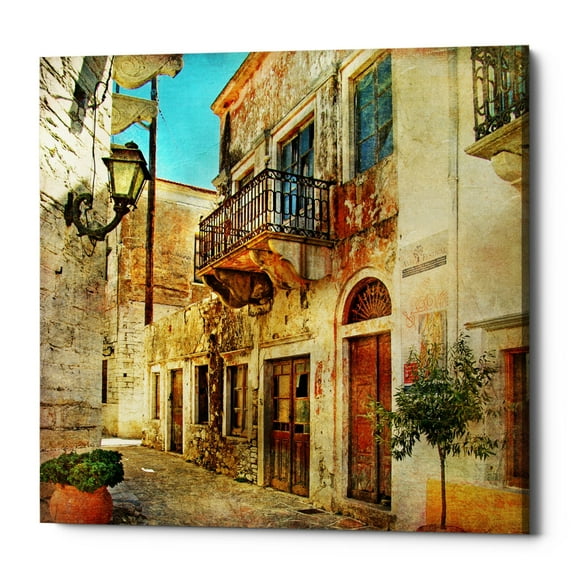 Epic Graffiti 'Ciao Bella III' Canvas Wall Art, 37"x37"