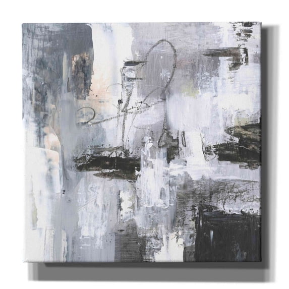 Epic Graffiti 'Cinder Composition I' by Victoria Borges, Canvas Wall Art, 18"x18"