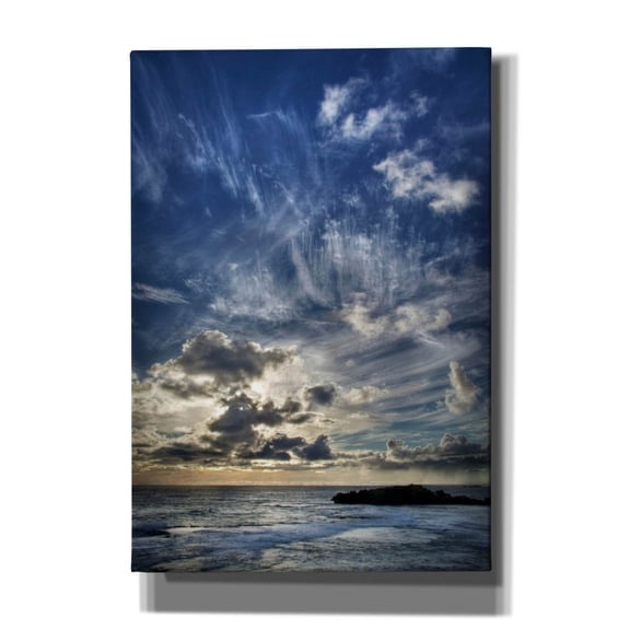 Epic Graffiti 'Cloud Evolution' by SD Smart, Canvas Wall Art, 18"x26"