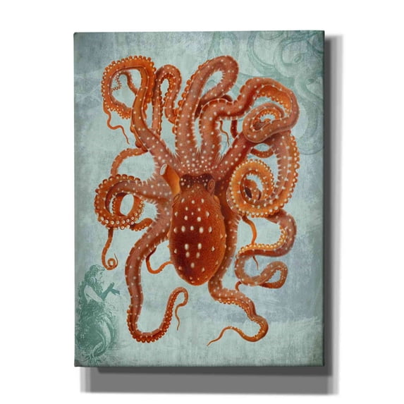 Epic Graffiti 'Coastal Life Collection 2 b' by Fab Funky Canvas Wall Art, 26"x34"