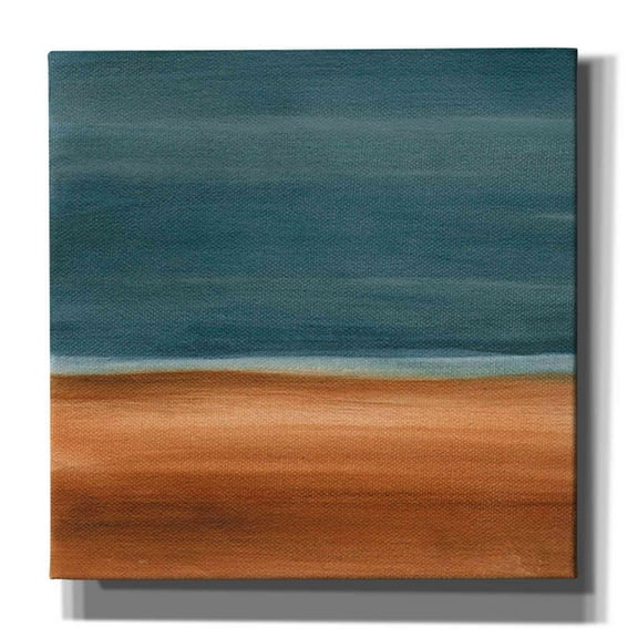Epic Graffiti 'Coastal Vista VII' by Ethan Harper, Canvas Wall Art, 12"x12"