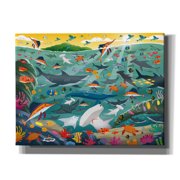 Epic Graffiti Coco Island by DoodleScapes Canvas Wall Art, 16 x 12