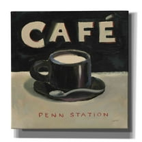 Epic Graffiti 'Coffee Spot I' by James Wiens, Canvas Wall Art, 37"x37"