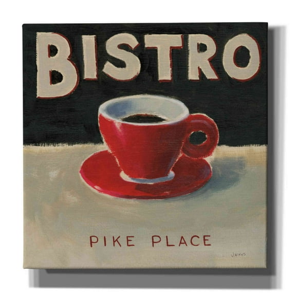 Epic Graffiti 'Coffee Spot IV' by James Wiens, Canvas Wall Art, 26"x26"