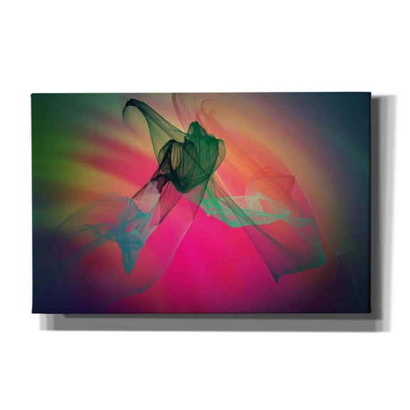 Epic Graffiti 'Color In The Lines 33' by Irena Orlov, Giclee Canvas Wall Art, 40"x26"