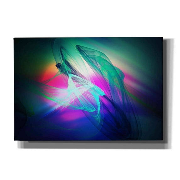 Epic Graffiti 'Color In The Lines 34' by Irena Orlov, Giclee Canvas Wall Art, 26"x18"