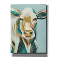 thumbnail image 1 of Epic Graffiti 'Colorful Cows III' by Grace Popp, Canvas Wall Glass, 40"x54", 1 of 2