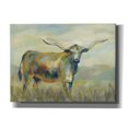 thumbnail image 1 of Epic Graffiti 'Colorful Longhorn Cow' by Silvia Vassileva, Canvas Wall Art, 54"x40", 1 of 8
