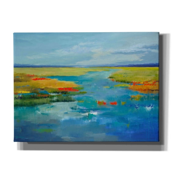 Epic Graffiti 'Come Away With Me' by Victoria Jackson, Canvas Wall Art, 16"x12"