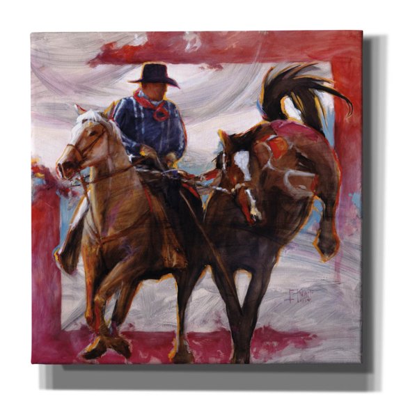 Epic Graffiti 'Come On Now' by J. E. Knauf, Canvas Wall Art, 18"x18"