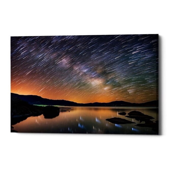 Epic Graffiti "Comet Storm" by Darren White, Giclee Canvas Wall Art 40" x 60"
