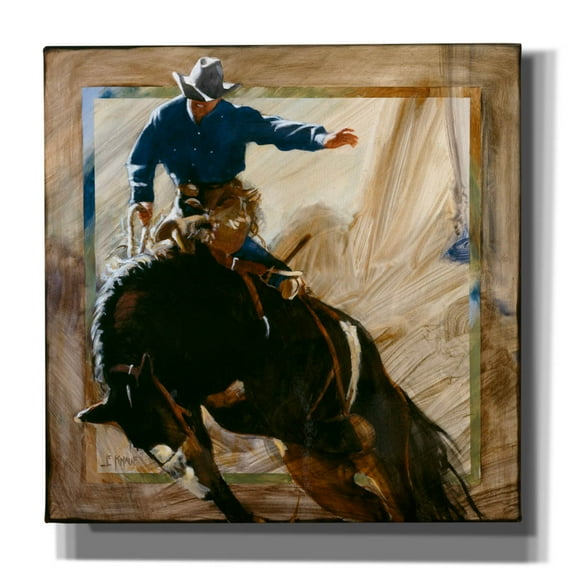 Epic Graffiti 'Coming Out' by J. E. Knauf, Canvas Wall Art, 26"x26"