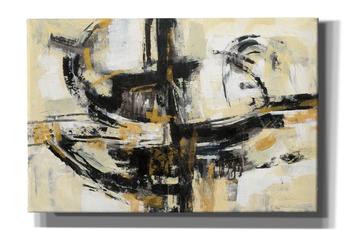 Epic Graffiti 'Concept' by Silvia Vassileva, Canvas Wall Art, 60"x40