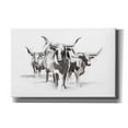 thumbnail image 1 of Epic Graffiti 'Contemporary Cattle I' by Ethan Harper Canvas Wall Art, 40"x26", 1 of 3
