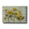 thumbnail image 1 of Epic Graffiti 'Cottage Sunflowers' by Silvia Vassileva, Canvas Wall Art, 26"x18", 1 of 2