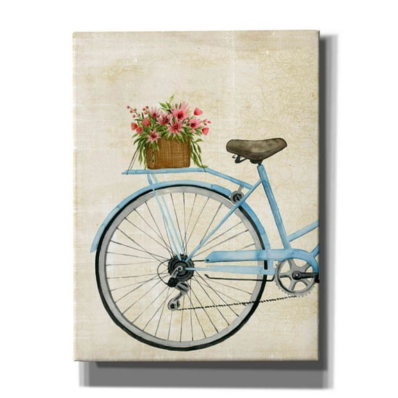 Epic Graffiti 'Courier Fleur I' by Grace Popp Canvas Wall Art, 12"x16"