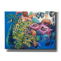 Epic Graffiti 'Crown Jewel' by St. Hilaire Elizabeth Canvas Wall Art, 54" x 40"