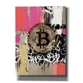 thumbnail image 1 of Epic Graffiti 'Cryptocurrency Bitcoin Graffiti 2-8' by Irena Orlov, Canvas Wall Art, 40"x54", 1 of 2