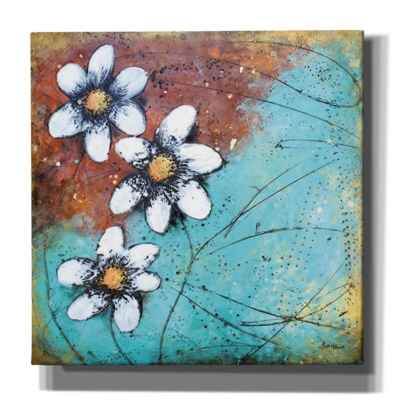 Epic Graffiti 'Custom Balance I' by Britt Hallowell, Canvas Wall Art, 12"x12"