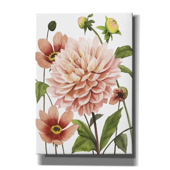 Epic Graffiti 'Dahlia Spell I' by Grace Popp, Canvas Wall Art, 18"x26"