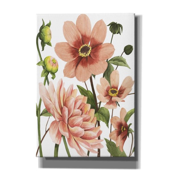 Epic Graffiti 'Dahlia Spell II' by Grace Popp, Canvas Wall Art, 18"x26"